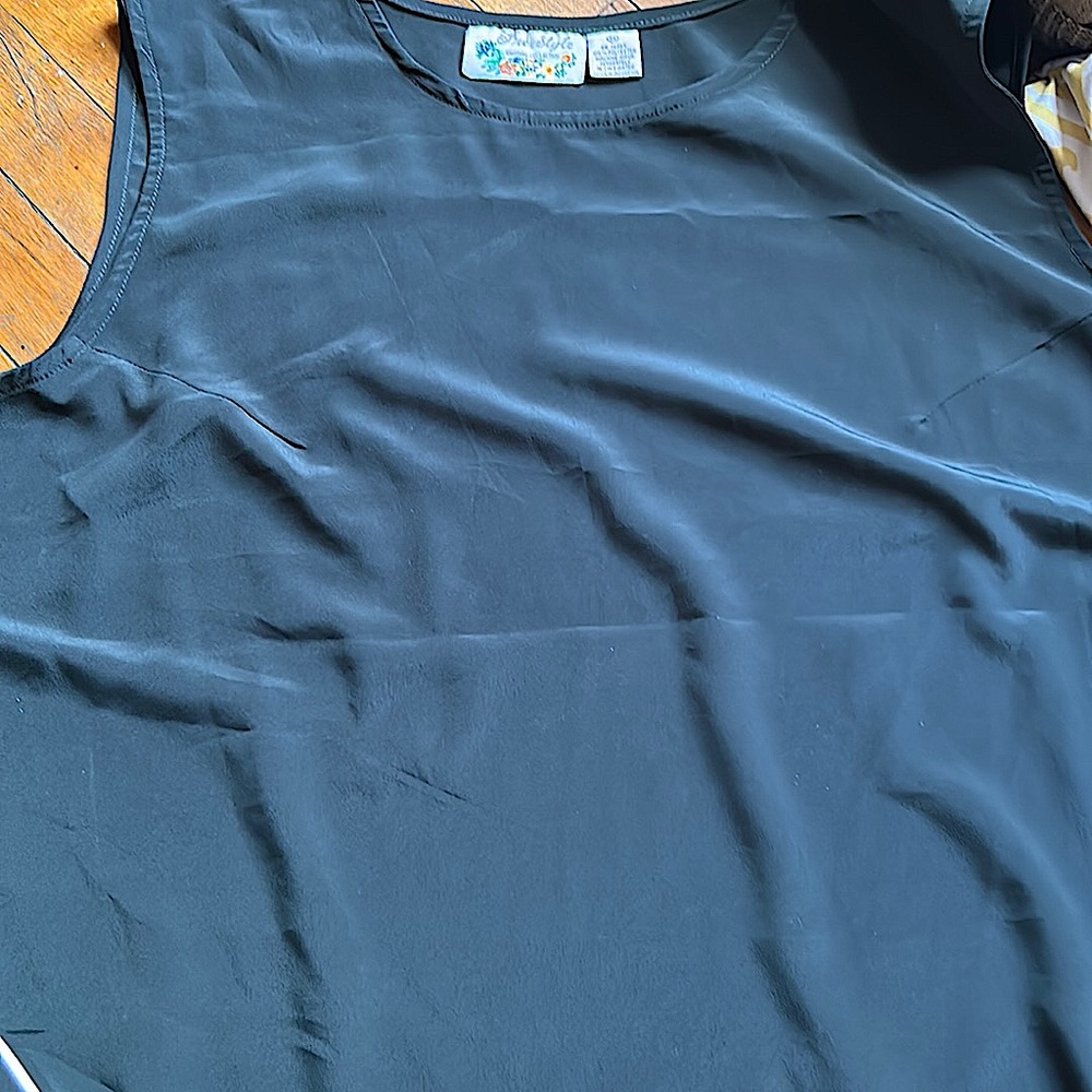A sleeveless tank